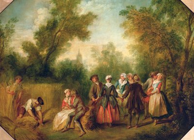 Sommer oder Der Tanz, 1738 von Nicolas Lancret